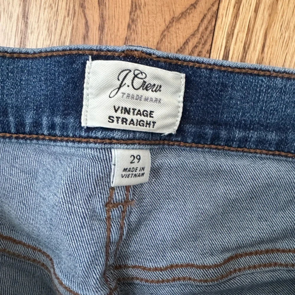 J.Crew Vintage Straight Leg Jeans. Size 29.